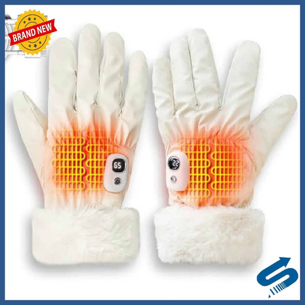 Rechargeable Heated Gloves Medium Touchscreen Pal… - image 2